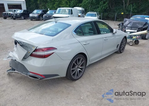 2025 Genesis G70 2.5T Rwd from USA, damaged, VIN KMTG34SC0SU157531